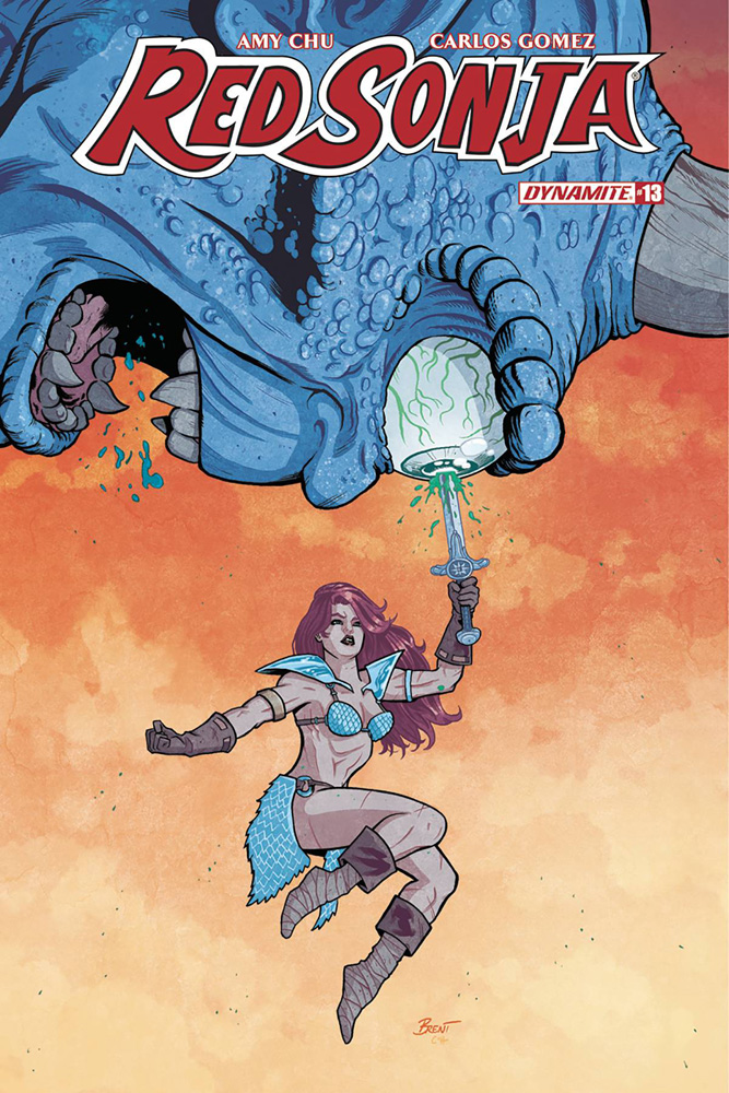 Image: Red Sonja Vol. 04 #13 (cover B - Schoonover)  [2018] - Dynamite