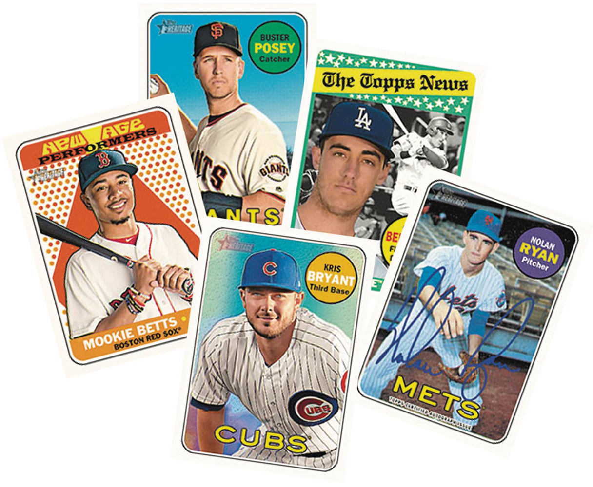 Topps 2018 Heritage Baseball Card Box Westfield Comics