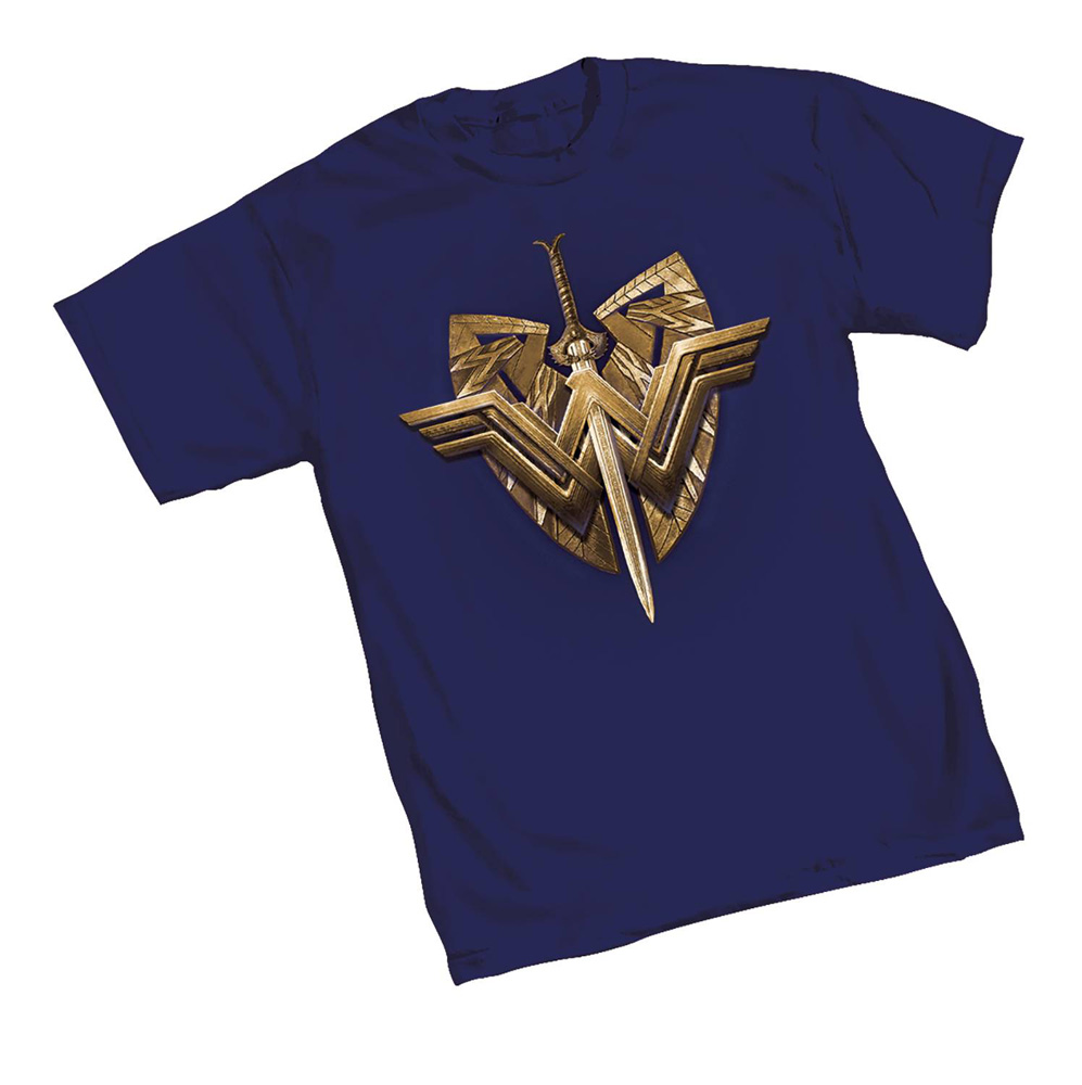 Image: Wonder Woman T-Shirt: Crest  (XXL) - Graphitti Designs