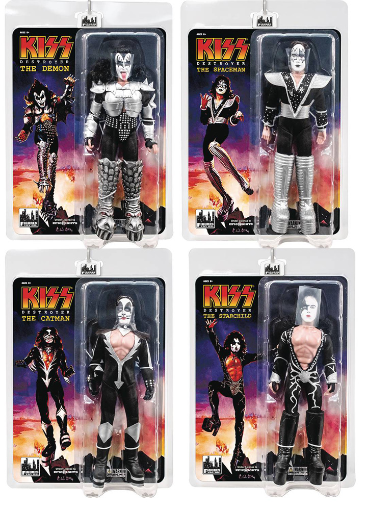 Image: Kiss Destroyer 8-inch Action Figure Assortment Series 2  - Figures Toy Company