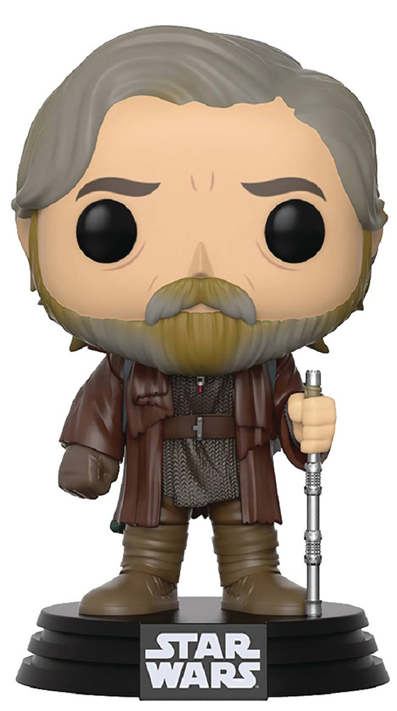 Image: Pop! Star Wars E8 Vinyl Figure: Luke Skywalker  - Funko