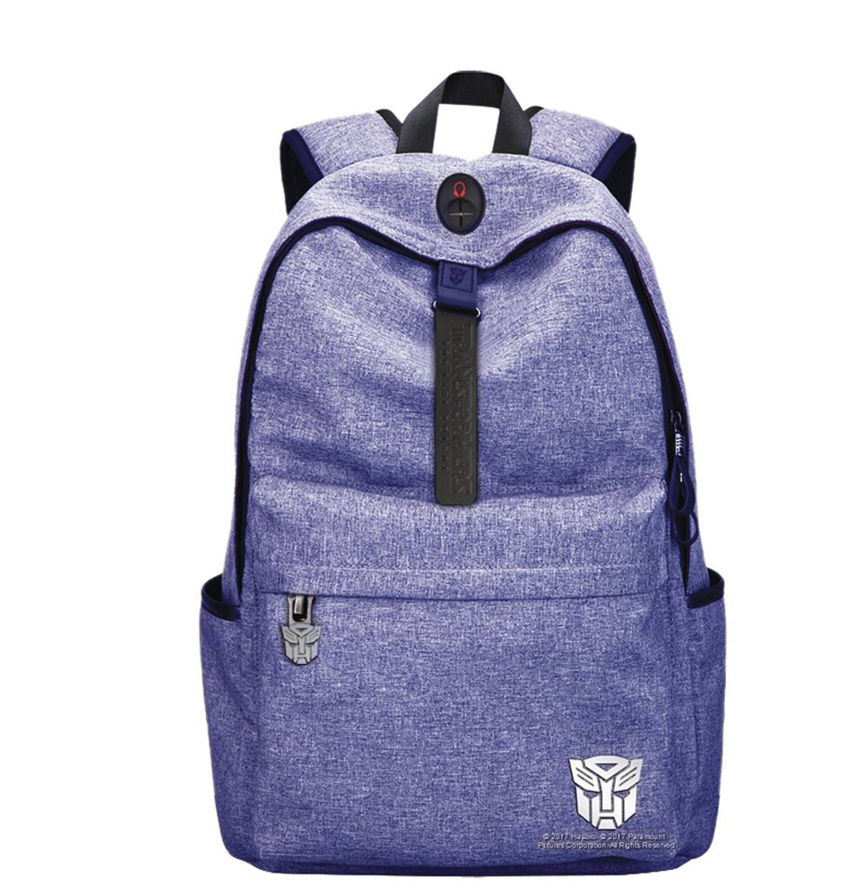 Image: Transformers Multipurpose Backpack  (Blue) - Swordfish Tech LLC