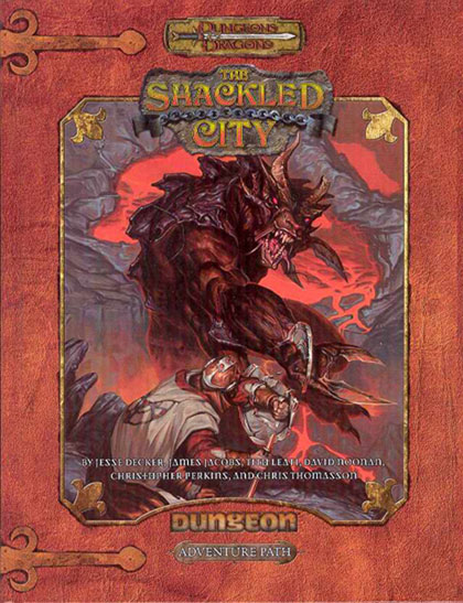 Image: Dungeon Classics: Shackled City Campaign HC  - 