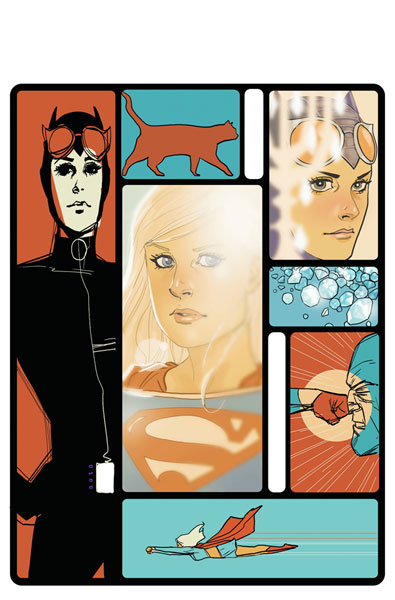 Image: World's Finest #3 (cover A: Supergirl)