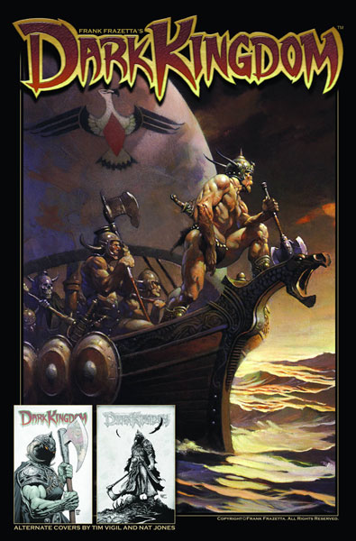 Image: Frank Frazetta's Dark Kingdom #4 (cover B: Vigil)