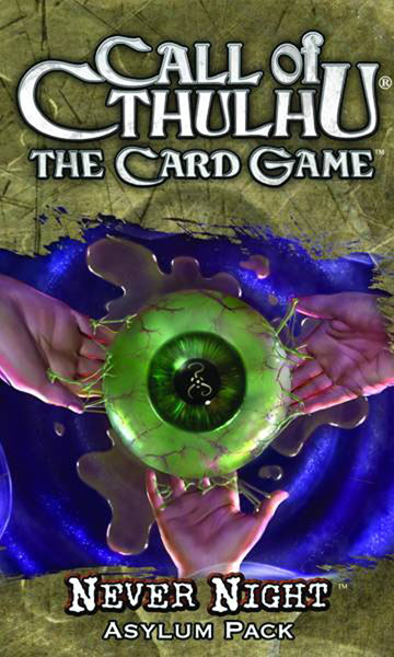 Image: Call of Cthulhu Card Game Asylum Pack: Never Night  - Fantasy Flight Publishing Inc