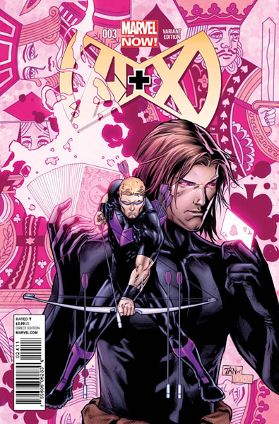 Image: A Plus X #3 (Tan variant cover) - Marvel Comics