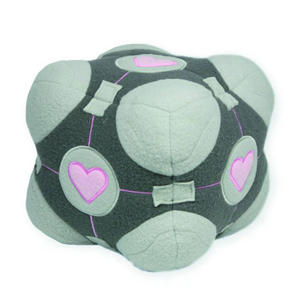 Image: Portal: Companion Cube Plush  - Video Games Toys