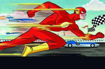 Image: Flash #37 (variant cover - Darwyn Cooke) - DC Comics