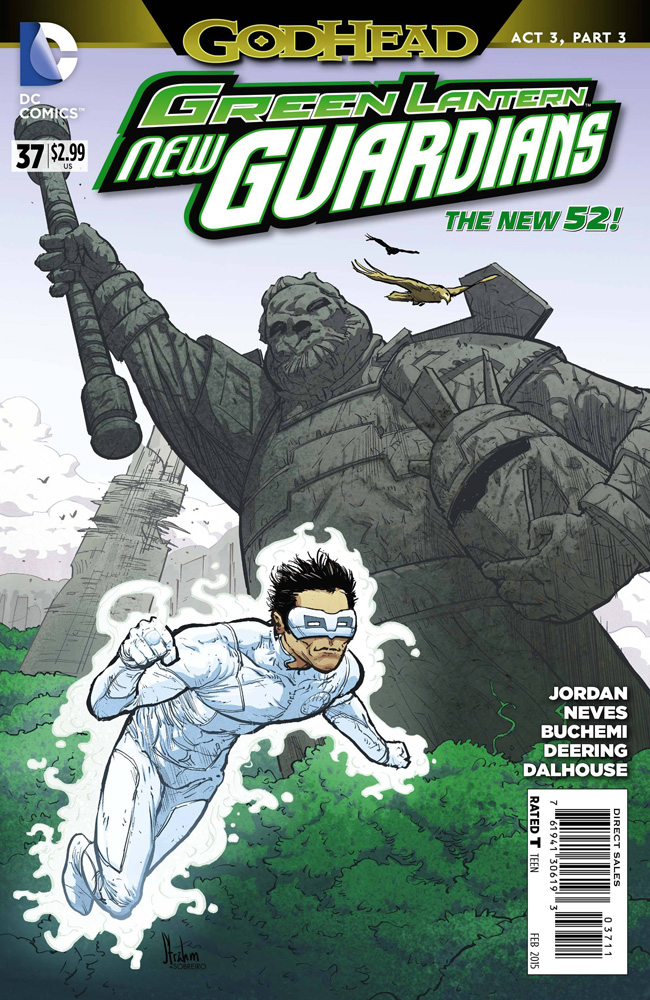 Image: Green Lantern: New Guardians #37 (Godhead) - DC Comics