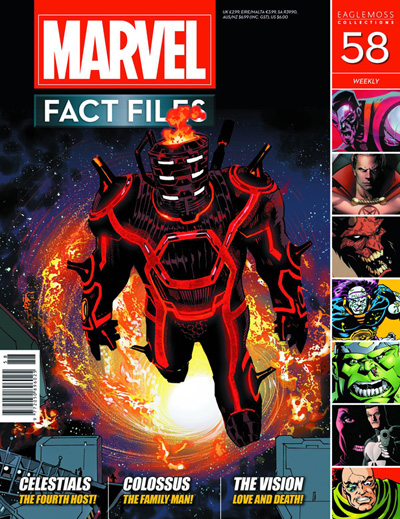 Image: Marvel Fact Files #58 (Arishem the Judge cover) - Eaglemoss Publications Ltd