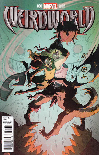 Image: Weirdworld #1 (Rhodes variant cover - 00131) - Marvel Comics