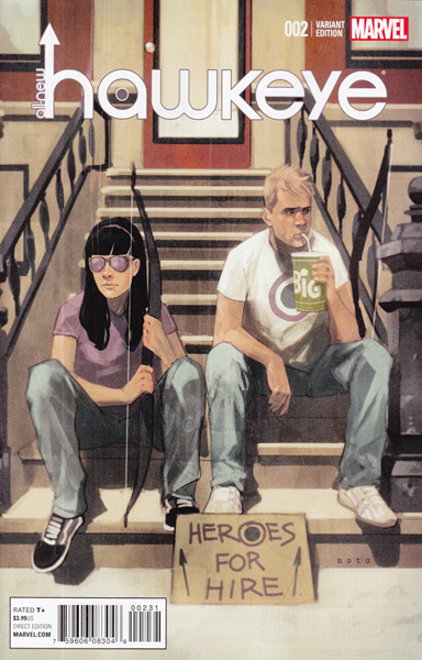 Image: All-New Hawkeye #2 (Noto variant cover - 00231) - Marvel Comics