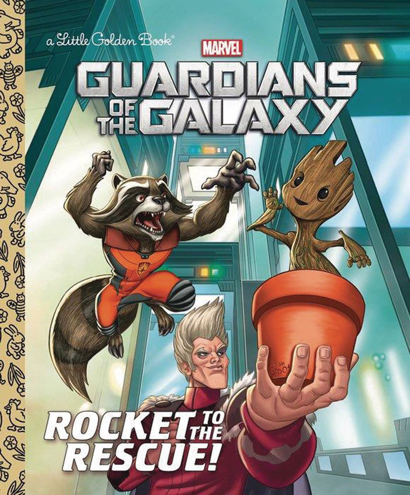 Image: Guardians of the Galaxy: Rocket to the Rescue! Little Golden Book  - Random House Books For Young R