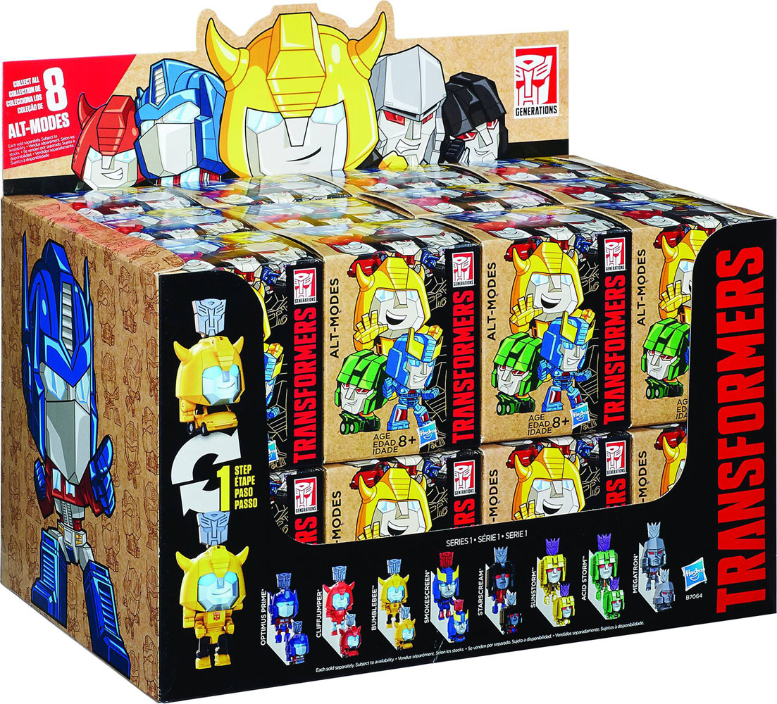 Image: Transformers Alt-Modes Mini-Figure Blind Mystery Box Display 201601  - Hasbro Toy Group