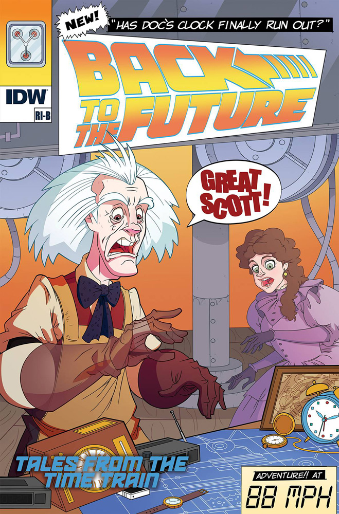 Image: Back to the Future: Tales From the Time Train #1 (cover B - Artist's Edition - Murphy)  [2017] - IDW Publishing