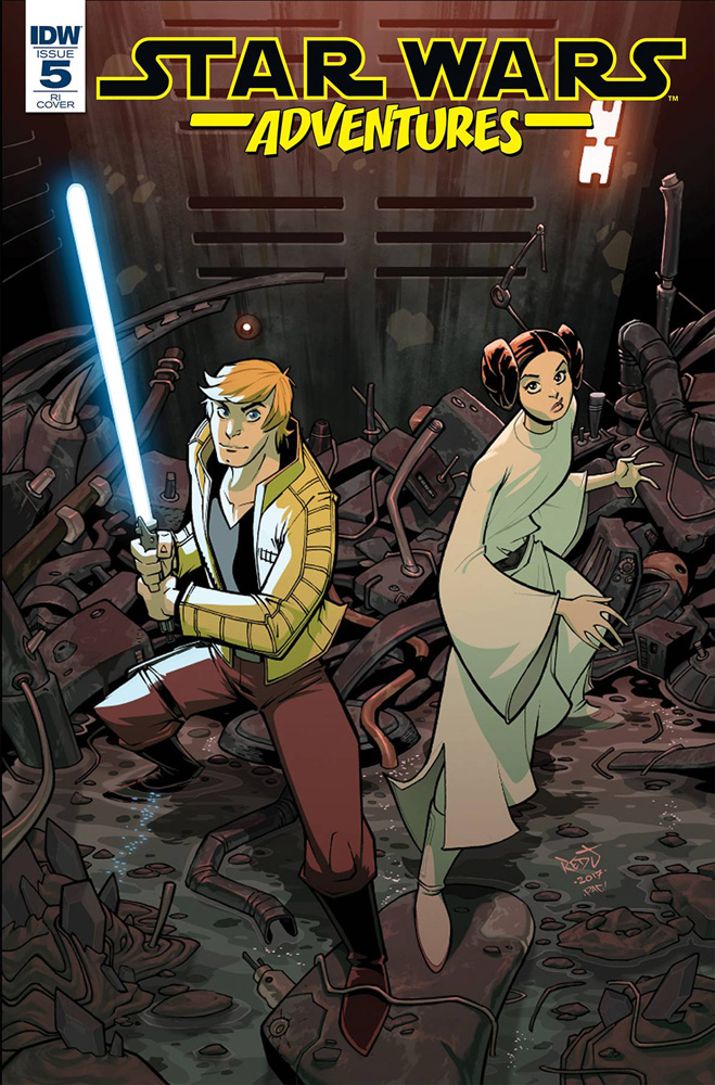 Image: Star Wars Adventures #5 (incentive cover - Jon Sommariva) (10-copy)  [2017] - IDW Publishing