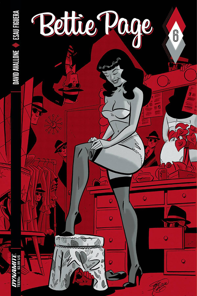 Image: Bettie Page #6 (cover B - Chantler)  [2017] - Dynamite