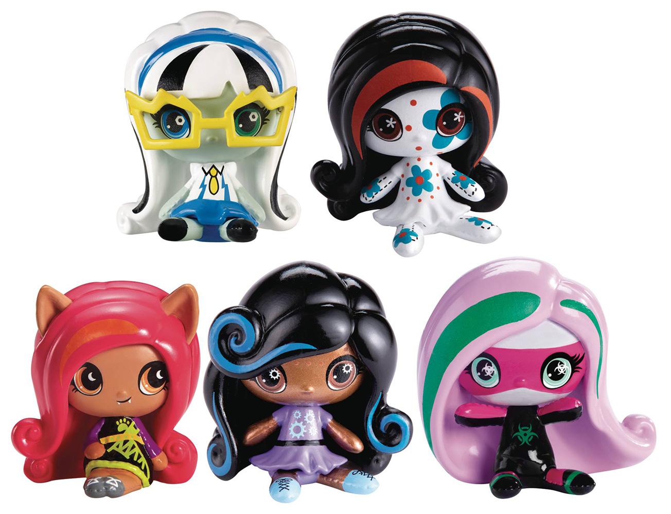Image: Monster High Minis Blind Mystery Box Display  - Mattel Toys