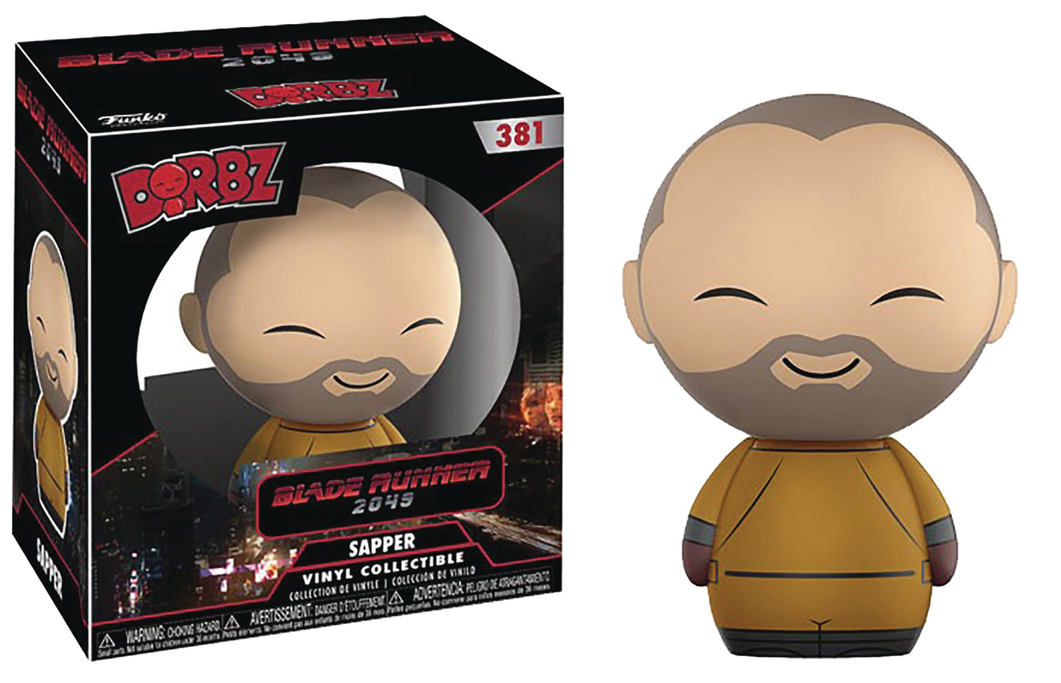 Image: Dorbz Blade Runner 2049 Vinyl Figure: Sapper  - Funko