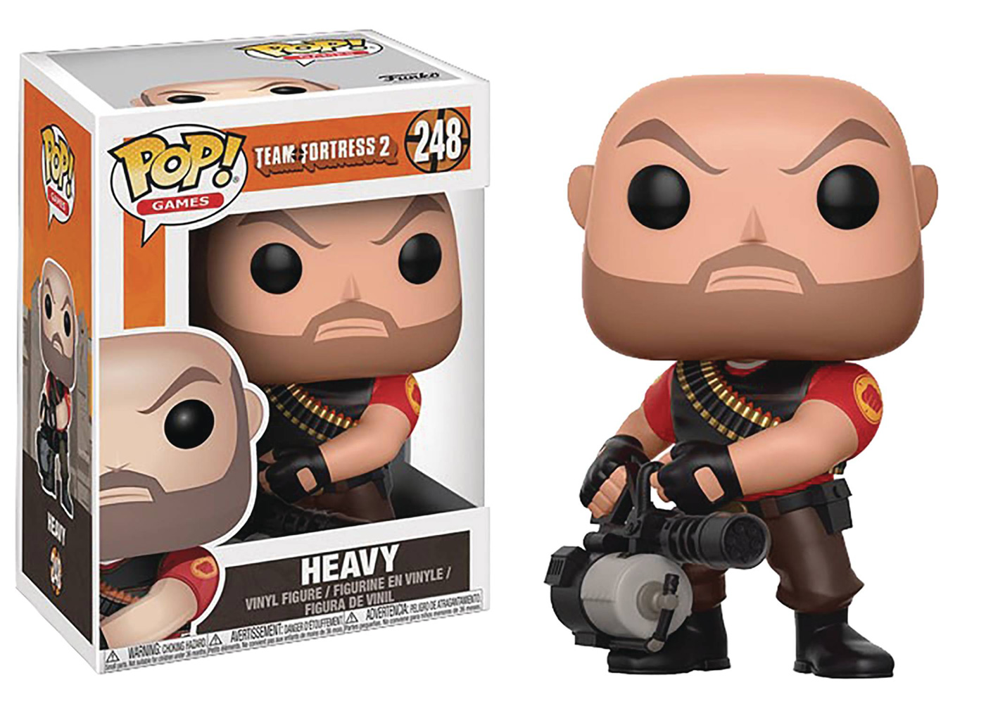 Image: Pop! Team Fortress 2 Vinyl Figure: Heavy  - Funko