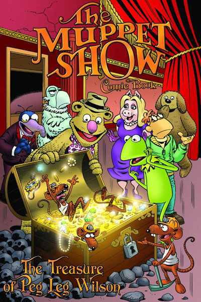 Image: Muppet Show Comic Book: The Treasure of Peg-Leg Wilson SC  - Boom! Studios