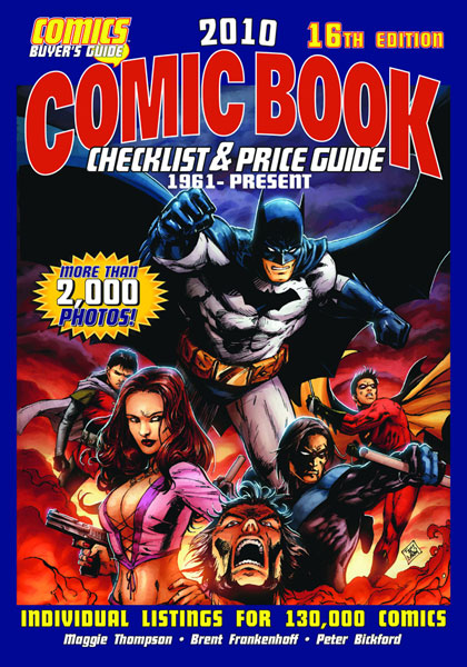 Image: 2010 Comics Buyer's Guide Comic Book Checklist & Price Guide 16th Ed. SC 
