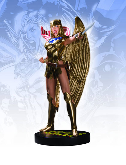 Image: Cover Girls of the DC Universe Statue: Wonder Woman  (Armored)