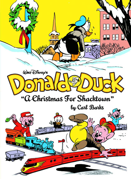 Image: Walt Disney's Donald Duck: A Christmas for Shacktown HC  - Fantagraphics Books