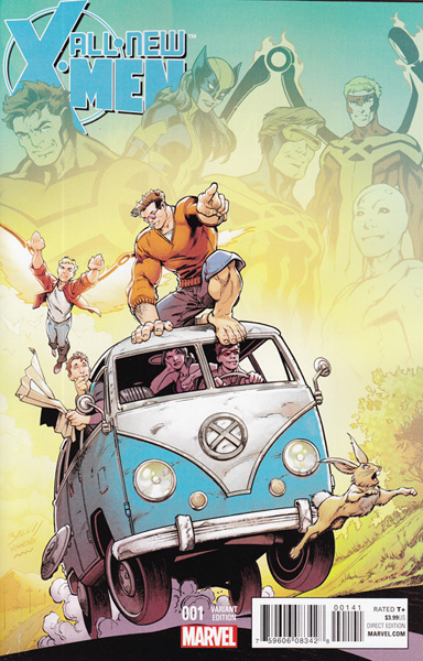 All-New X-Men #1 Bagley Variant Cover