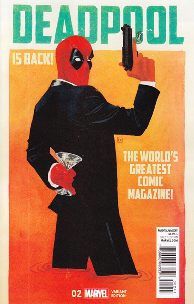 Image: Deadpool #2 (Wada variant cover - 00241) - Marvel Comics