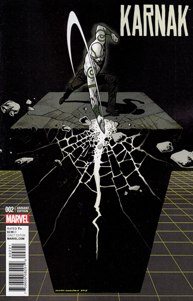 Image: Karnak #2 (variant cover - Nowlan) - Marvel Comics