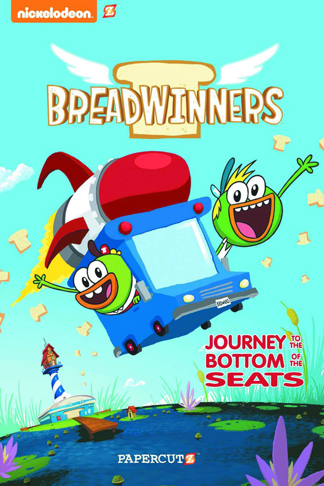 Image: Breadwinners Journey to the Bottom of the Seats Vol. 01 HC  - Papercutz