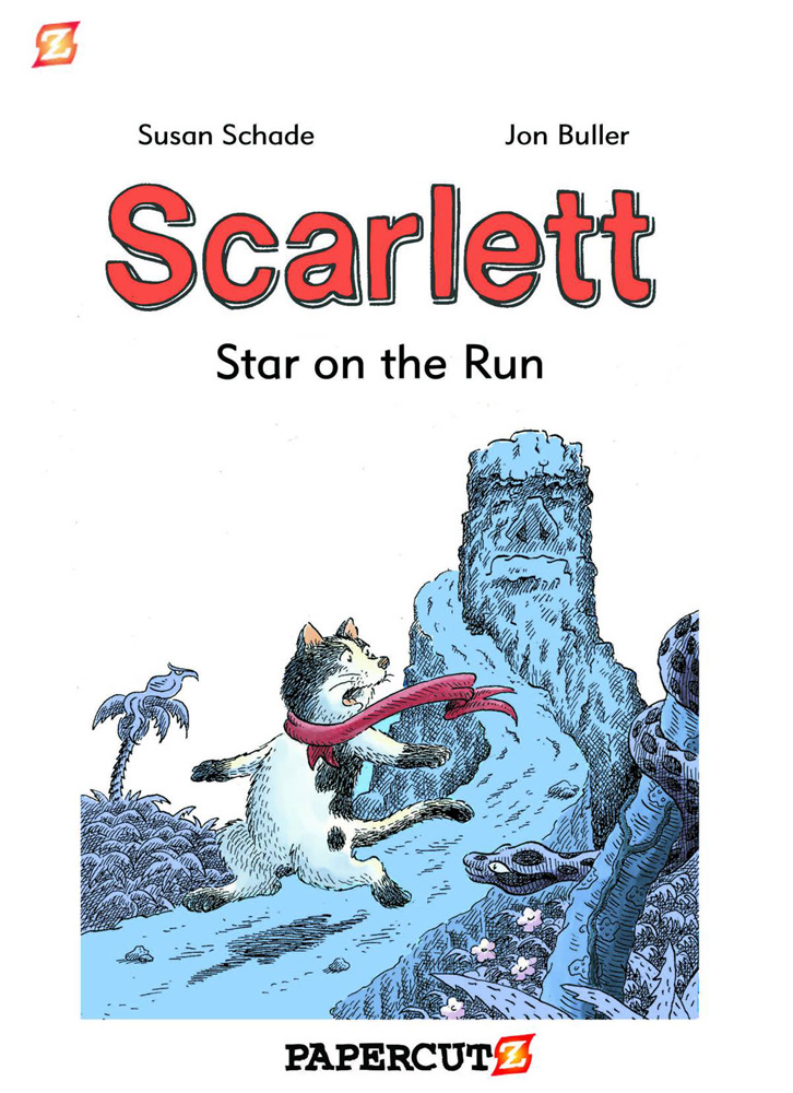 Image: Scarlett: Star on the Run GN  - Papercutz