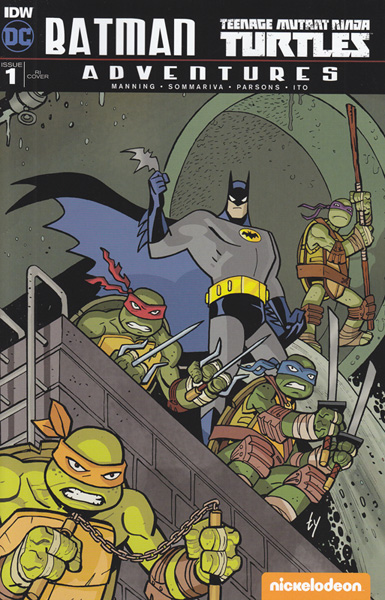 Image: Batman / Teenage Mutant Ninja Turtles Adventures #1 (Templeton incentive cover) (25-copy)  [2016] - IDW Publishing