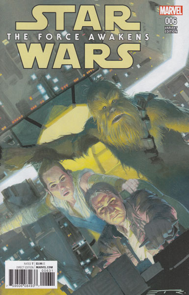 Image: Star Wars: Force Awakens Adaptation #6 (Ribic variant cover - 00631)  [2016] - Marvel Comics