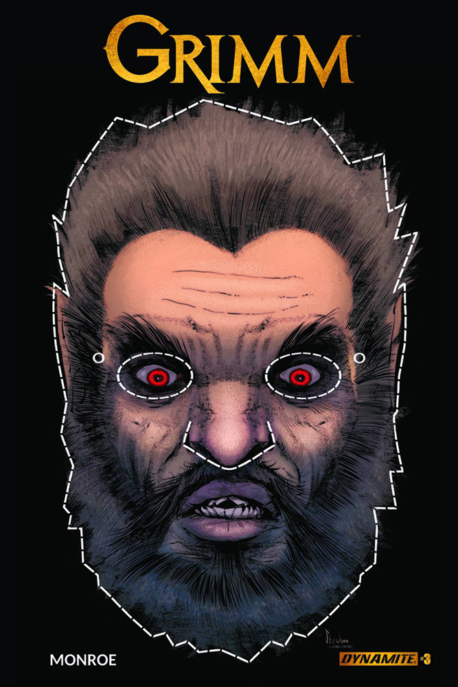 Image: Grimm Vol. 02 #3 (cover B - Strahm Mask variant)  [2016] - Dynamite