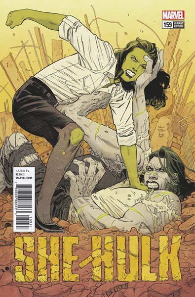Image: She-Hulk #159 (Evely variant cover)  [2017] - Marvel Comics
