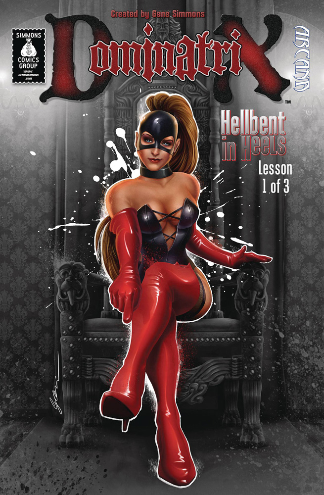 Image: Gene Simmons' Dominatrix: Hellbent in Heels #1  [2017] - Arcana Studio