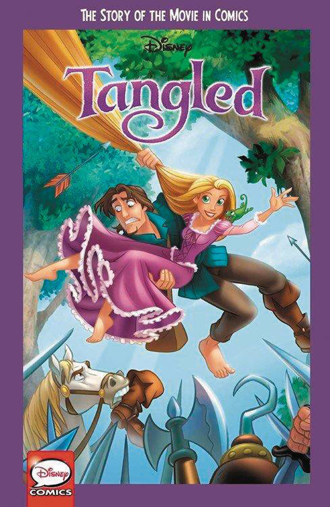 Image: Tangled: The Story of the Movie in Comics SC  - Joe Books Inc