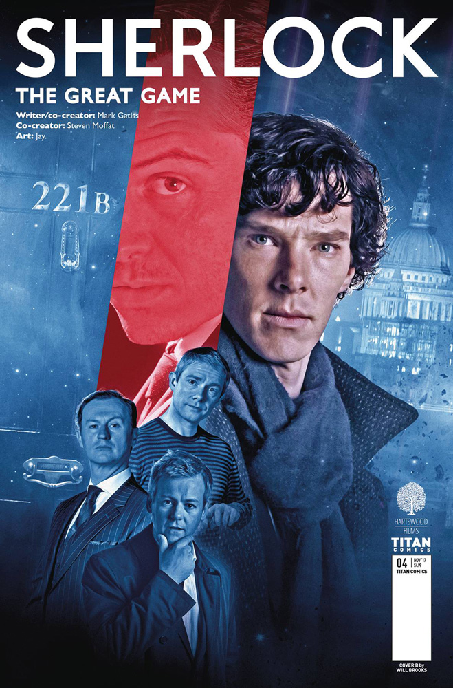 Image: Sherlock: The Great Game #4 (cover B - Photo)  [2017] - Titan Comics