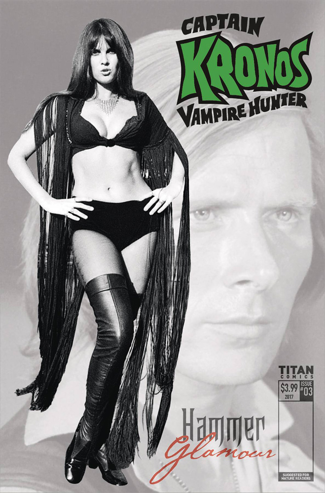 Image: Captain Kronos - Vampire Hunter #3 (cover B - Hammer Glamour)  [2017] - Titan Comics