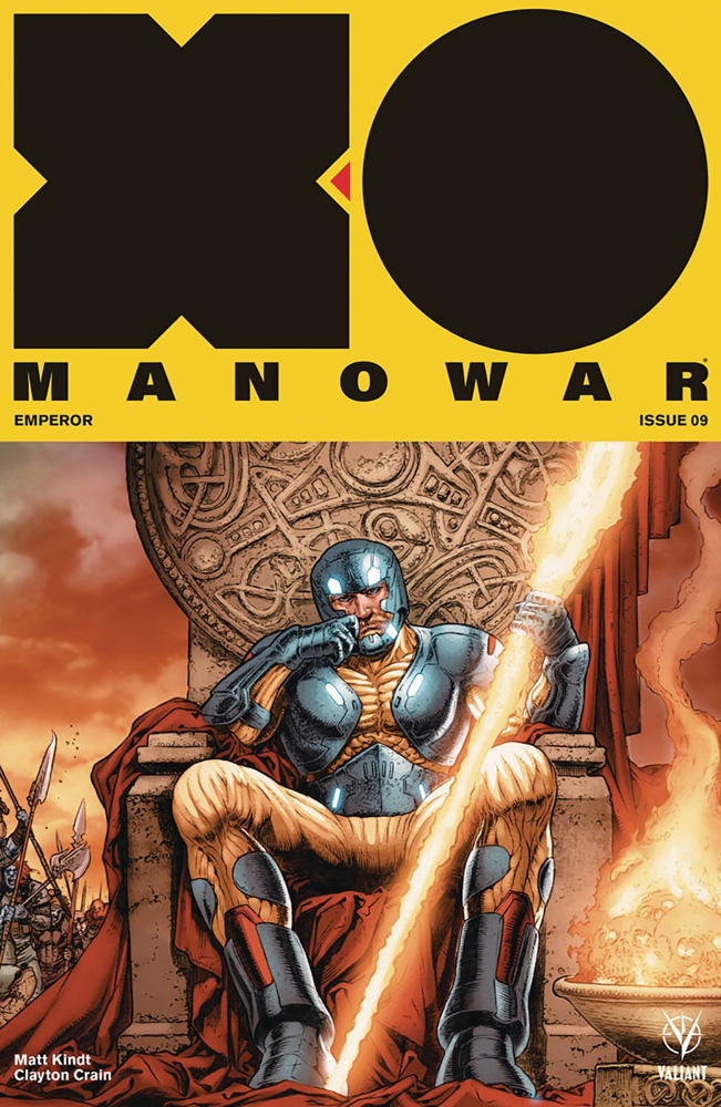 Image: X-O Manowar #9 (2017) (cover C incentive - Interlock Ryp) (20-copy)  [2017] - Valiant Entertainment LLC