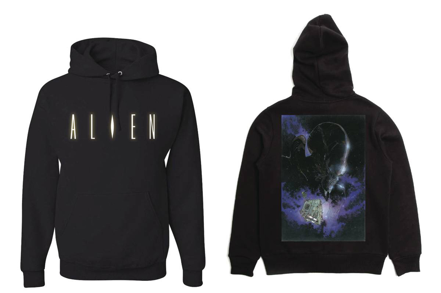 Image: Alien: Front and Back [Black]  (M) - The Forecast Agency