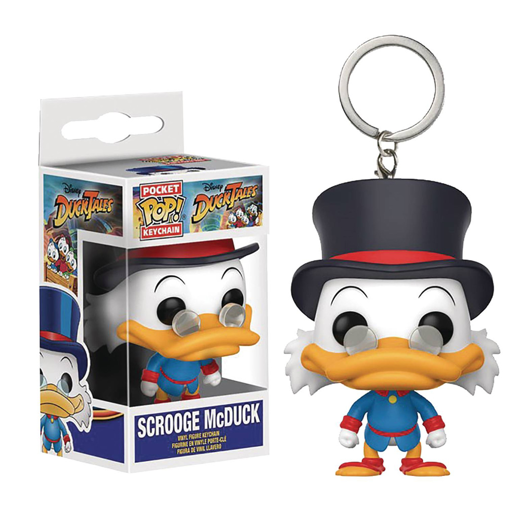 Image: Pocket Pop! Vinyl Figure Keychain: Ducktales - Scrooge McDuck  - Funko