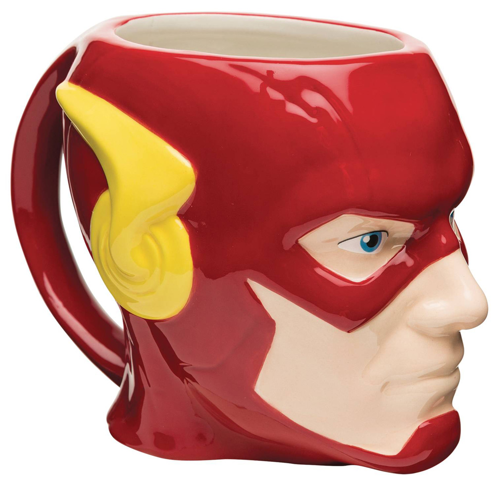 Image: DC Heroes Ceramic Sculpted Mug: Flash  - Zak Designs