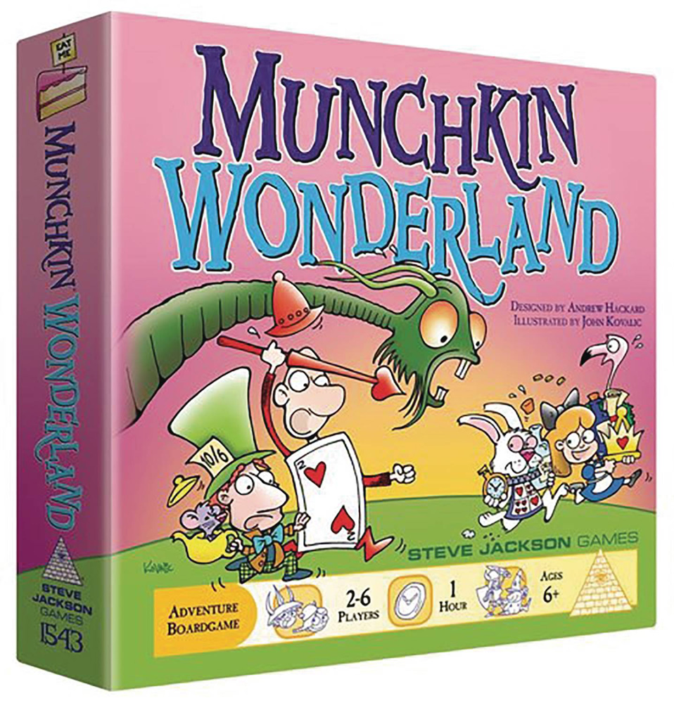 Image: Munchkin Wonderland Adventure Board Game  - Steve Jackson Games