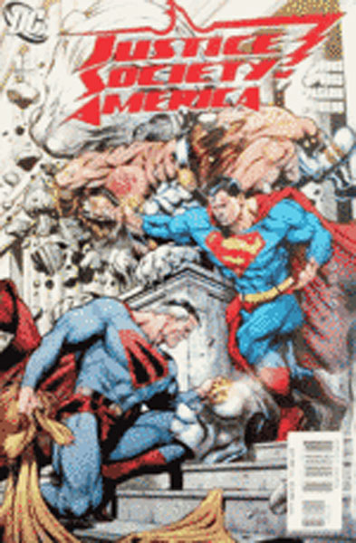 Image: Justice Society of America #13 (Eaglesham variant cover)