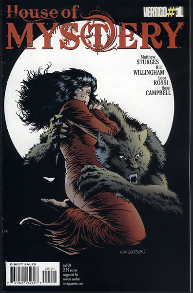 Image: House of Mystery #1 (Wrightson Variant Cover)