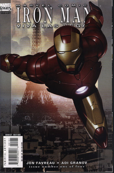 Image: Iron Man-Viva Las Vegas #1 (2nd Print Variant Cover)